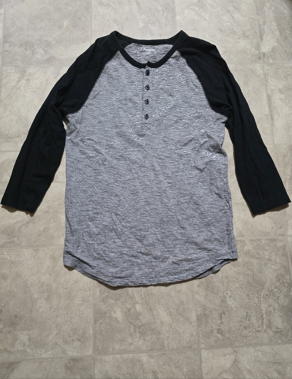 Black & Gray Raglan